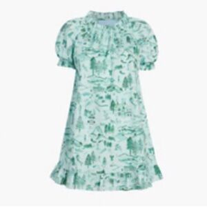 Hill House Green Mini Dress